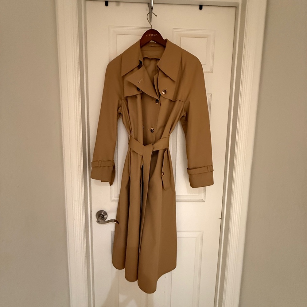 Classic Tan Trench Coat